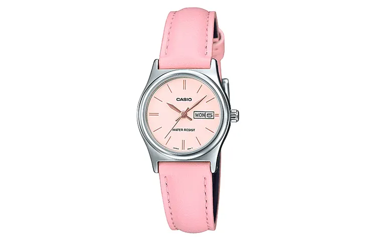 CASIO Women's Standard Series Pink Watch LTP-V006L-4B