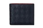 Bottega Veneta Cow Leather Card Holder, Wallet Men's Starry Sea Blue