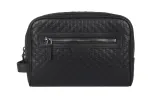 GUCCI Cosmetic Case Clutch Monogram GUCCIssima Zip Top