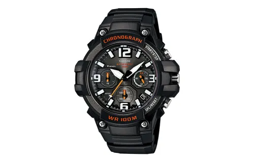 CASIO Men DRESS Black Watch MCW-100H-1AVDF