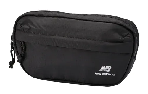 New Balance Sports Nylon Casual Bag Fanny Pack Regular Unisex Black