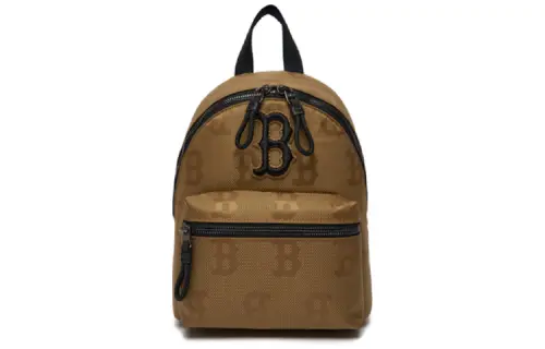MLB Nylon Fabric Combo Bag, Backpack Regular Unisex Coffee