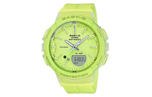 CASIO Women's BABY-G Green Watch BGS-100-9A
