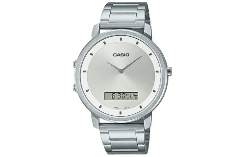 CASIO Men Standard Series Silver Watch MTP-B200D-7E