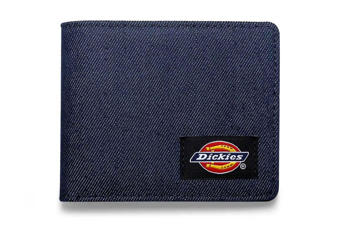 Dickies Canvas Bag Card Holder, Wallet Small Men's Blue
