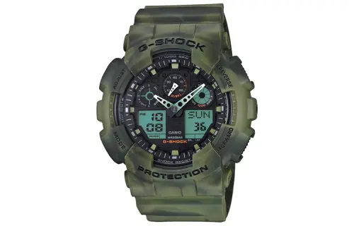 CASIO Men Black Watch GA-100MM-3A