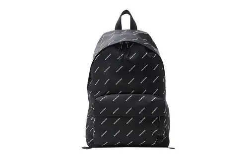 Balenciaga Nylon Backpack Regular Men's Black