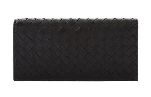 Bottega Veneta Cow Leather Wallet Men's Black