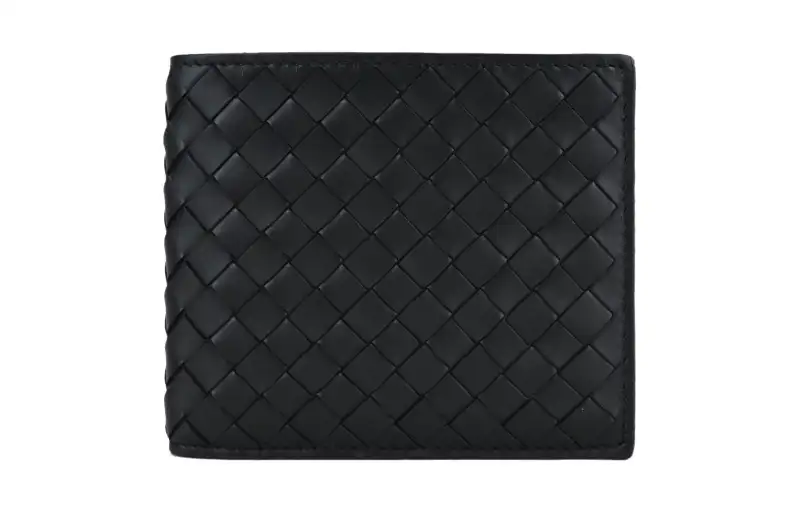 Bottega Veneta Cow Leather Wallet Men's Black