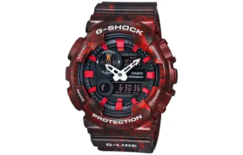 CASIO Men G-Lide Series Black Watch GAX-100MB-4A