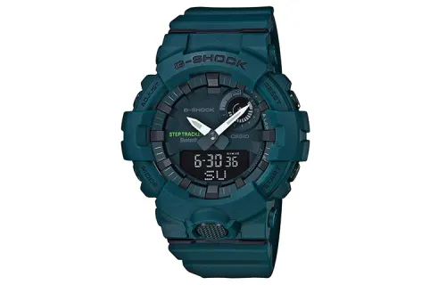CASIO Men G-SQUAD Series Green Watch GBA-800-3A