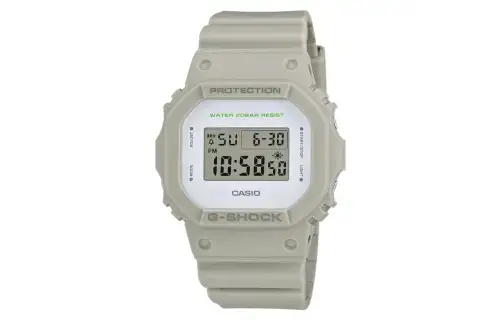 CASIO Unisex G-SQUAD Series White Watch DW-5600M-8ER