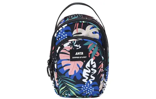 Anta 600D Small Backpack, Shoulder Bag, Crossbody Bag Women's Radish Green