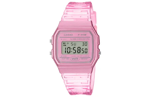 CASIO Women's YOUTH Pink Watch F-91WS-4JH