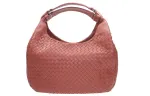 Bottega Veneta Sheepskin Handbag Women's Red