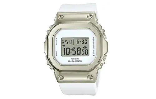 CASIO Women's Full Metal Series White Watch GM-S5600G-7JF