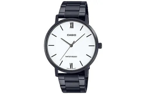 CASIO Men Standard Series 40mm White Watch MTP-VT01B-7B