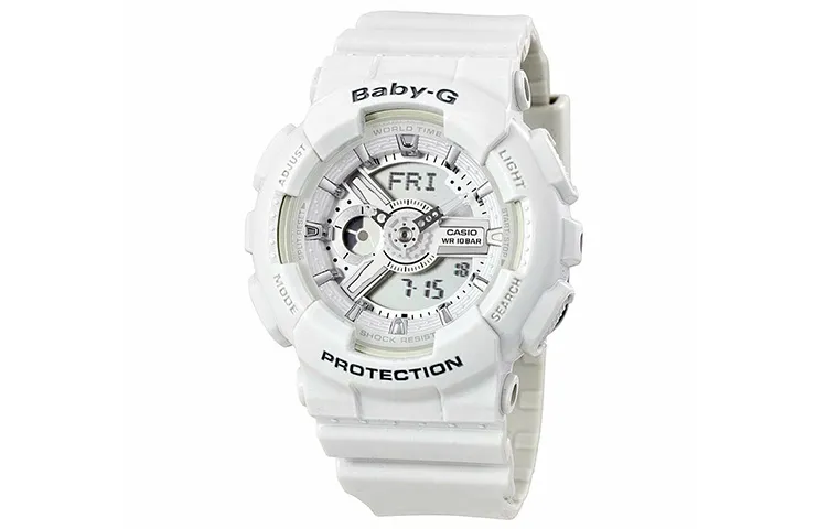 CASIO Women's BABY-G White Watch BA-110-7A3DR