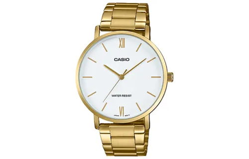 CASIO Men Standard Series White Watch MTP-VT01G-7B