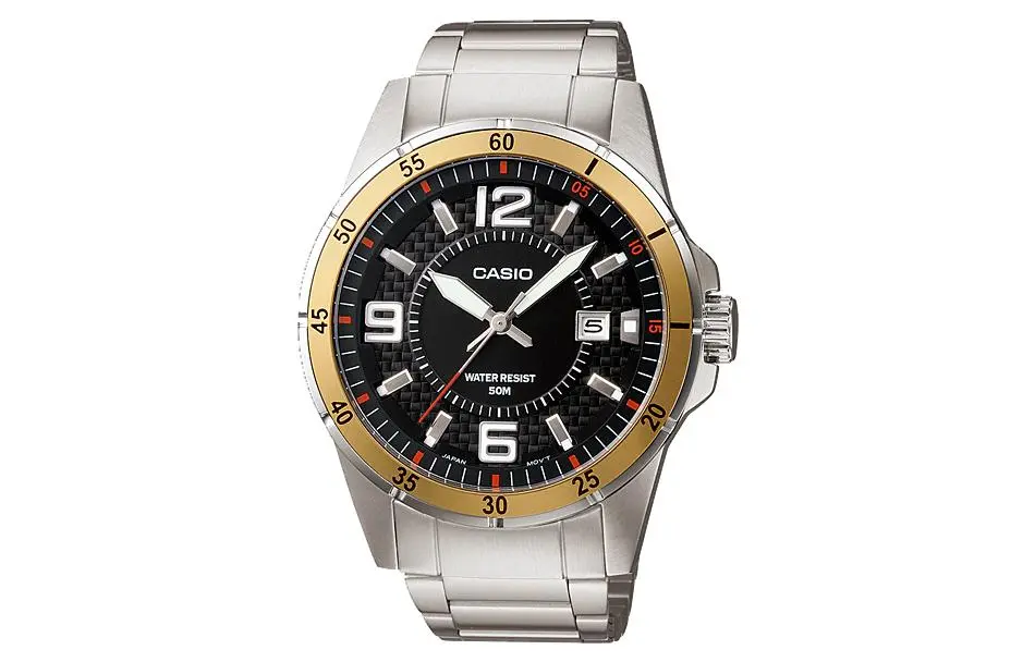 CASIO Men Standard Series Black Watch MTP-1291D-1A3V