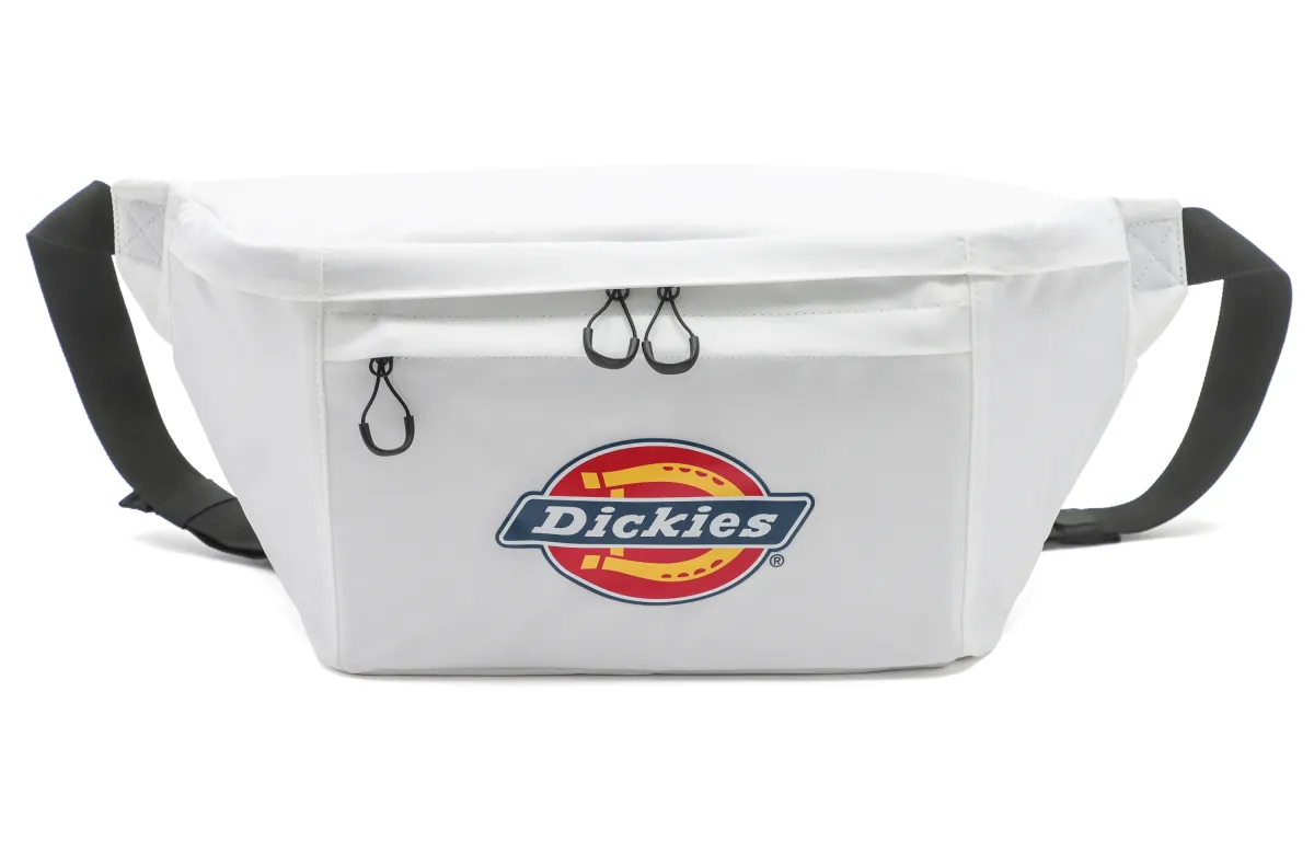 Dickies 100th Anniversary Polyester Shoulder Bag, Crossbody Bag Unisex White