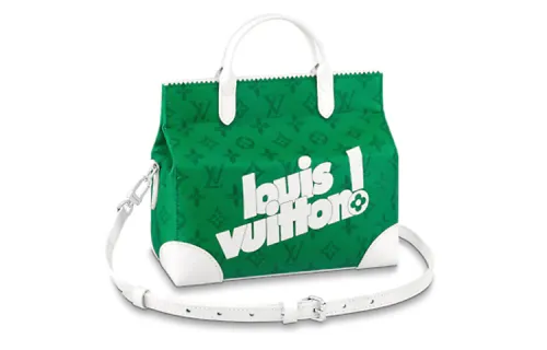 LOUIS VUITTON Litter Bag Monogram Green