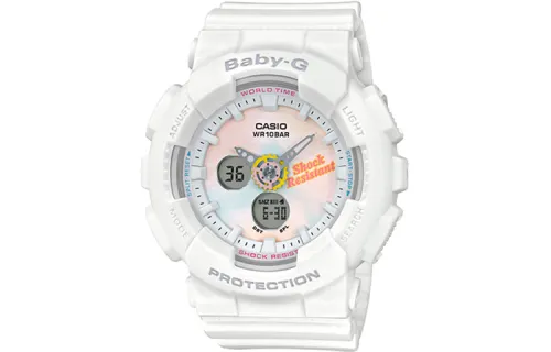 CASIO Women's BABY-G White Watch BA-120T