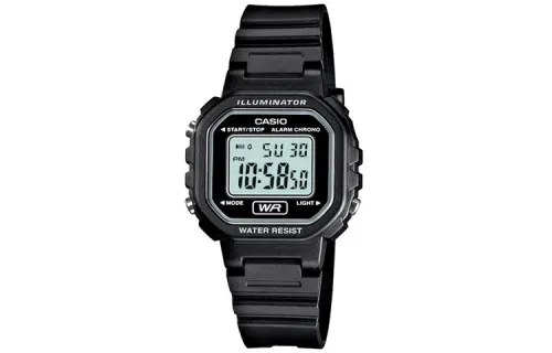 CASIO Women's DIGITAL Series Black Watch LA-20WH-1A