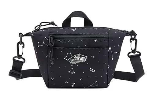 Vans Polyester Crossbody Bag Regular Unisex Black