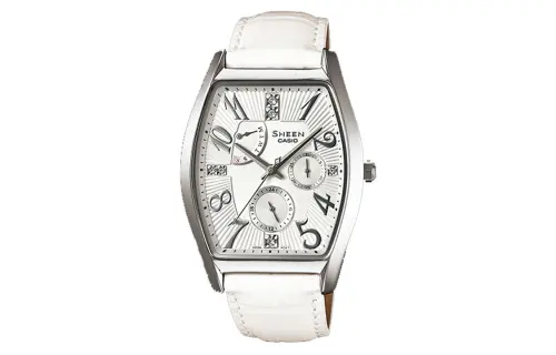 CASIO Women's SHEEN White Watch SHE-3026L-7A1