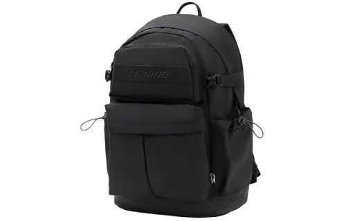 Li Ning Fitness Series Fabric Backpack Regular Unisex Black