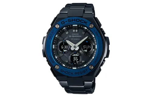 CASIO Men G-STEEL Series Black Watch GST-S110BD-1A2