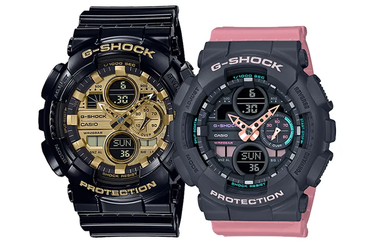 CASIO Quartz Movement Resin Strap Watch Unisex Black Dial