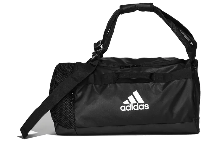 Adidas Polyester Handbag Regular Unisex Black