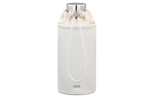 DIOR SACAI Collaboration Grain Cow Leather With Technical Fabric Bag Accessory Unisex Cream White