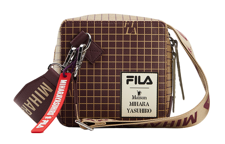 Сумка Fila × Mihara Yasuhiro (бежевая)