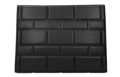 Bottega Veneta Cow Leather Document Bag Clutch Men's Black
