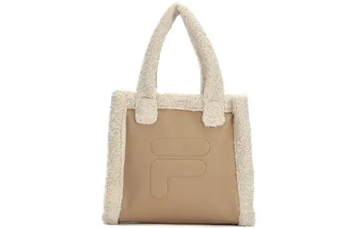 FILA Fabric Shoulder Bag, Handbag Regular Women's Actual Product Brown