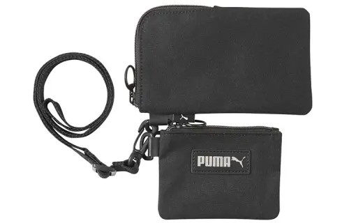 PUMA Fabric, Artificial Leather Shoulder Bag, Crossbody Bag Regular Unisex Black
