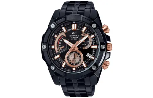 CASIO Men EDIFICE 54.5mm Black Watch EFR-559DC-1A