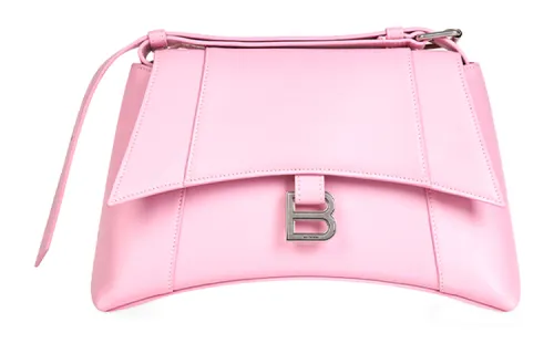 Balenciaga Cow Leather One Shoulder Handbag, Crossbody Bag Regular Women's Pink