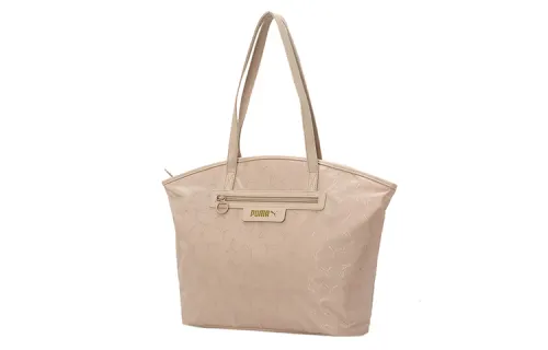 PUMA Polyester+Polyurethane Shoulder Bag Women's Quicksand