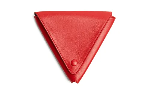 Bottega Veneta NAPPA Cow Leather Wallet Men's Red