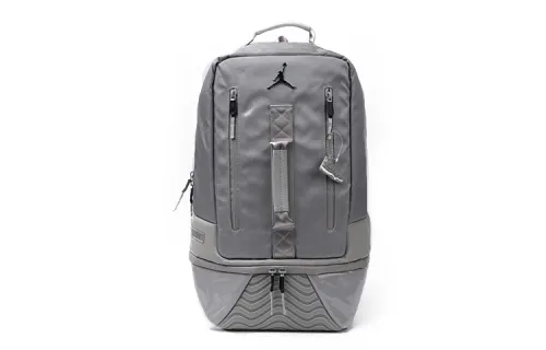 Jordan Polyester Basketball Bag Backpack Regular Unisex Cool Grey Cool Gray