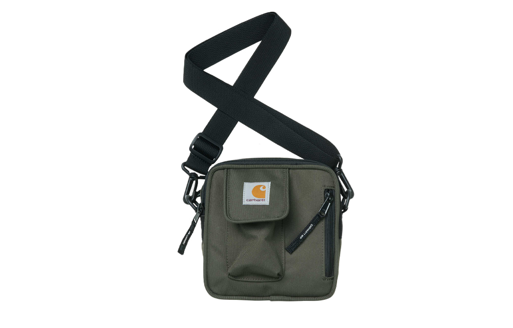 Carhartt WIP ESSENTIALS Canvas With Canvas Crossbody Bags Regular Men's Army Green