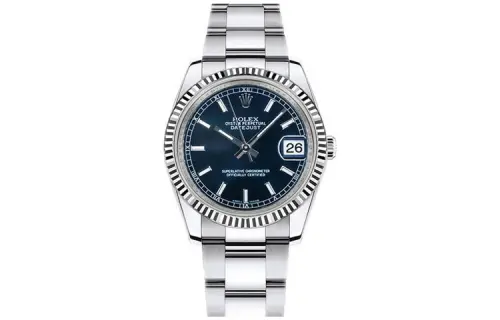 ROLEX Datejust Collection Automatic Mechanical Movement Women's Watch 31mm Blue Dial