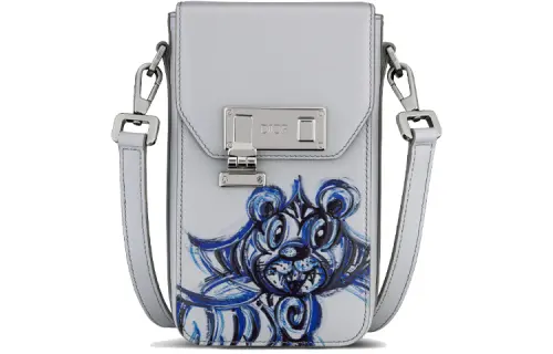 DIOR Lock Cell Phone Pouches