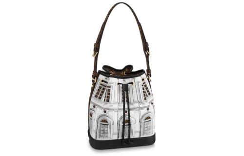 LOUIS VUITTON X Fornasetti NeoNoe Mm Black/White