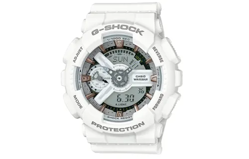 CASIO Women's White Watch GMA-S110CM-7A2