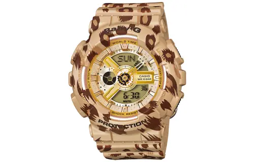 CASIO BABY G Quartz Movement Resin Strap Watch Women's Watch Multicolor Watch Dial